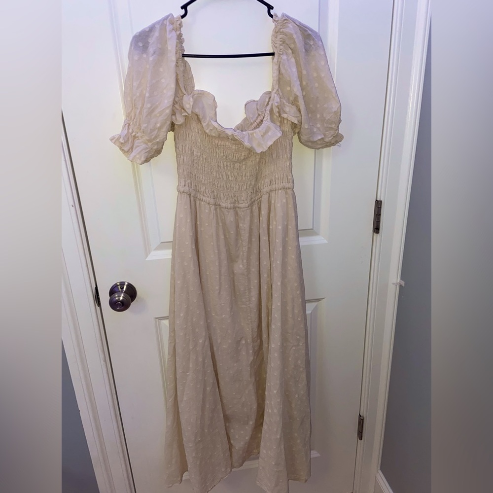 Beige Large Fairy Dress